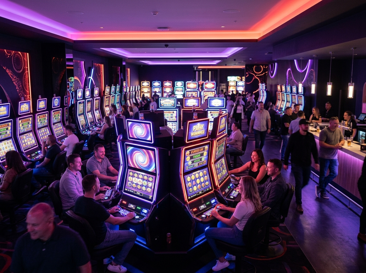 Generieke jackpot-entertainmentautomaten