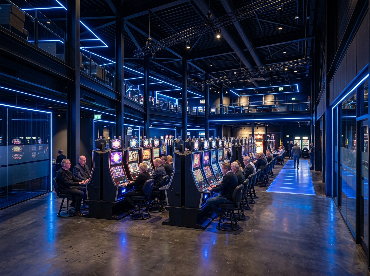 Moderne GameRoomNL-sfeer in Amsterdam