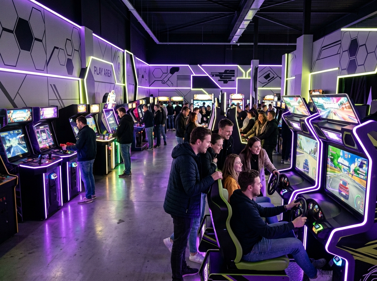 Moderne GameRoomNL-sfeer in Utrecht