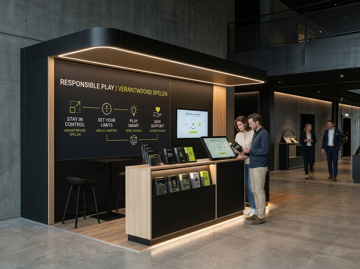Rustige informatiezone over verantwoord spelen